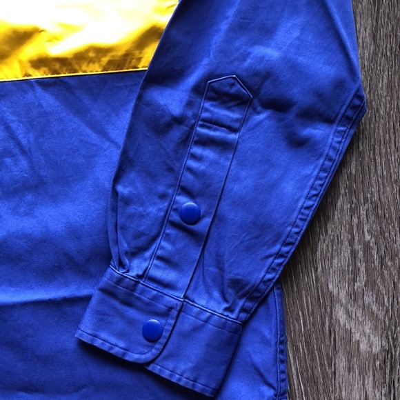 RARE Vintage Polo Sport Ralph Lauren Button Up Shirt Jacket Colorblock - Picture 9 of 16